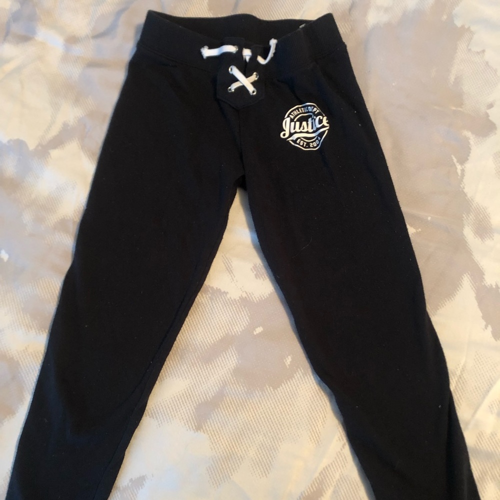 Justice sweat pants